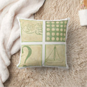 Coussin Dessins de blocs de bois de contes de poissons par (Couverture)