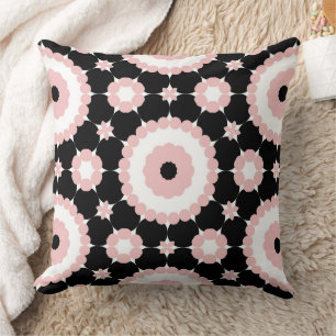 Coussin dessins géométriques abstraits