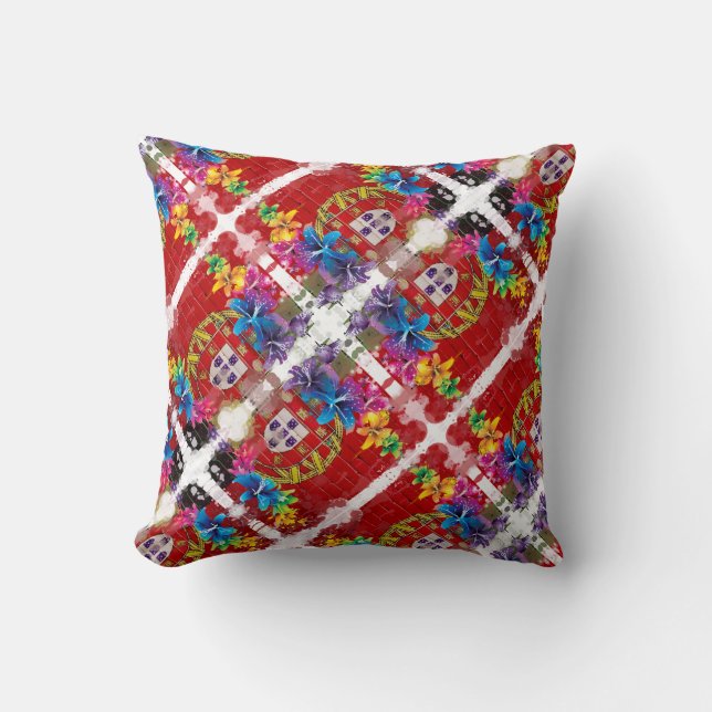 Coussin dessins portugais (Recto)