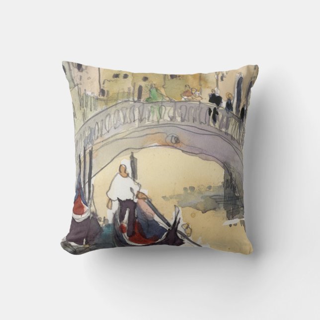 Coussin Destinations | Venice Plein Air Gondola Ride (Recto)