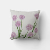 Coussin d'été Allium globe (Recto)
