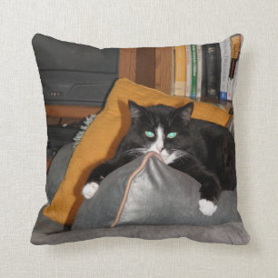 Coussin Détendez un chat