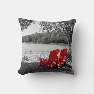 Coussin Détendez-vous au bord du lac...