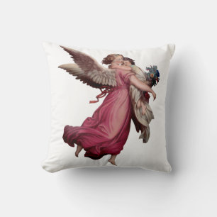 Coussin Deux Angels à Flight