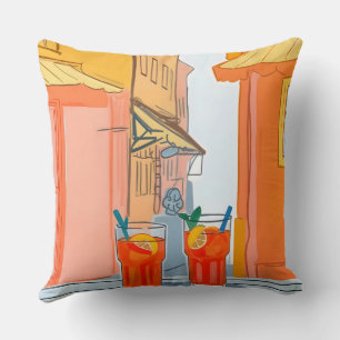 Coussin Deux Aperols S'Il Vous Plaît !