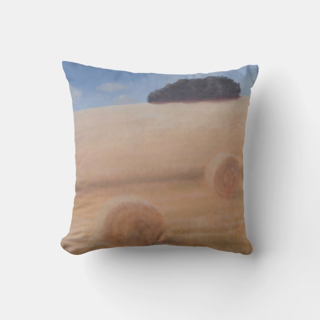 Coussin Deux balles de foin 2012 (Recto)