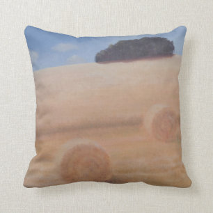 Coussin Deux balles de foin 2012