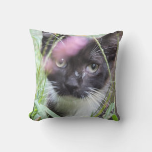 Coussin Deux Chatons, Un Coussin-Amoureux de les chats Jet