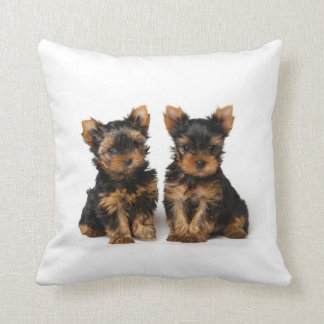 Coussin Deux chiots