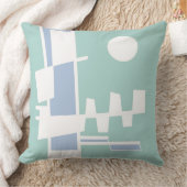 Coussin Deux Côtés De L'Ethnicité Blue Seaspray (Couverture)