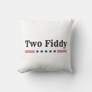 Coussin Deux Fiddy USA Sestercentenaire