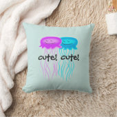 Coussin Deux méduses caricaturales (Couverture)