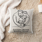 Coussin Deux papas attendent un bébé (Couverture)