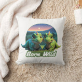 Coussin Deux petits dinos (Couverture)