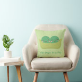 Coussin Deux petits pois dans une cosse Décoration de cham (Chaise)