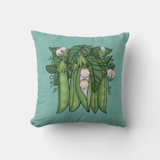 Coussin Deux Petits Pois Doux Jumeaux Multiples Jeu d'Orei
