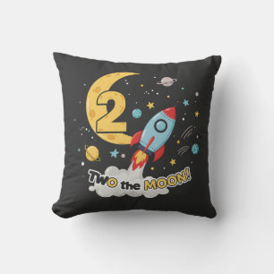 Coussin Deux pour la Lune 2e Anniversaire