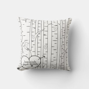 Coussin Deux tonalités Bookish Lookish Affair Jeu d'oreill