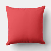 Coussin Deux tons rose chaud / rouge (Verso)