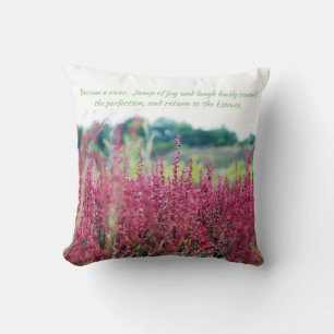 Coussin Devenez une rivière