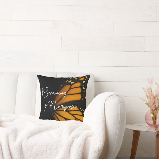 Coussin Devenir Papillon Monarque Aile de Mariposa (Canapé)