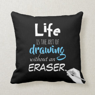 Coussin Devis de dessin de vie