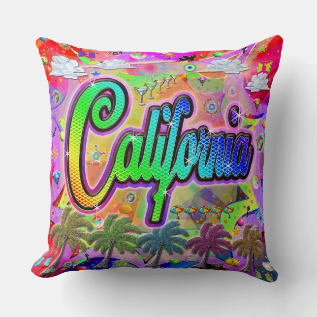 Coussin d'Express California Vista (Recto)