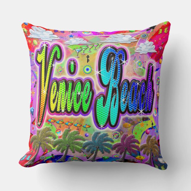 Coussin d'Express de Venice Beach Vista (Recto)