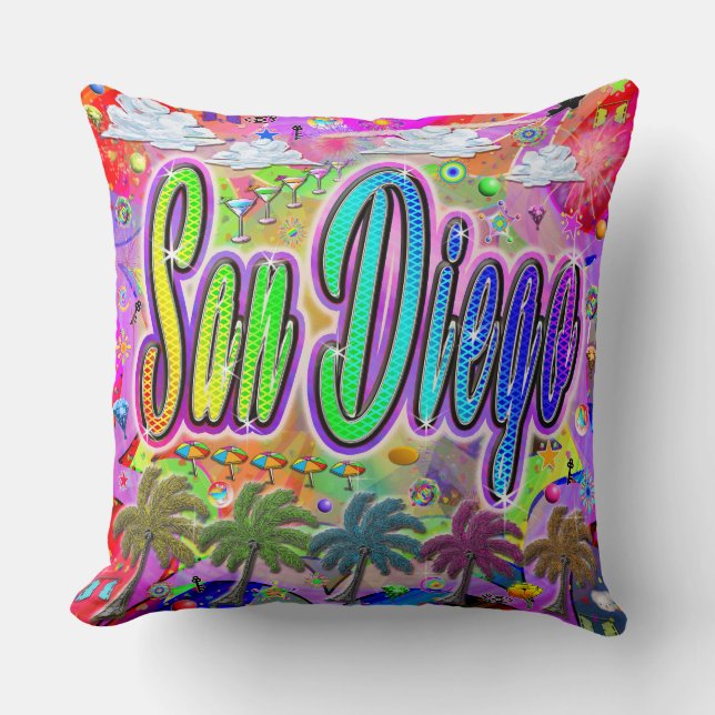 Coussin d'Express San Diego Vista (Recto)