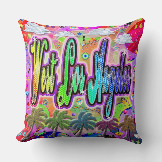 Coussin d'Express West Los Angeles Vista (Recto)
