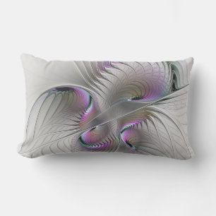 Coussin D'extérieur Abstrait moderne Shy Imaginaire Figure Fractal Art