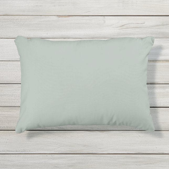 Coussin d'extérieur accent gris cendre (Devant)