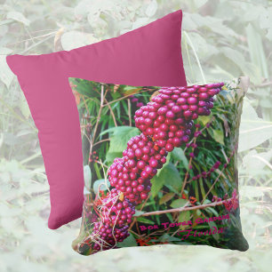 Coussin D'extérieur American Beautyberry à Bok Tower Gardens Floride