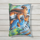 Coussin D'extérieur Amitié Mignonne (Devant (Vertical))