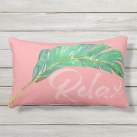 Aquarelle tropicale de paume de vert de rose de