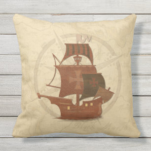 Coussin D'extérieur Bateau de pirates