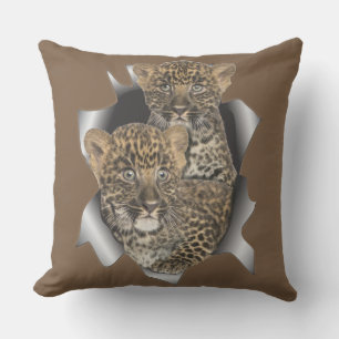 Coussin D'extérieur Bébé léopards