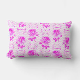 Coussin D'extérieur Belle Vintage florale pourpre