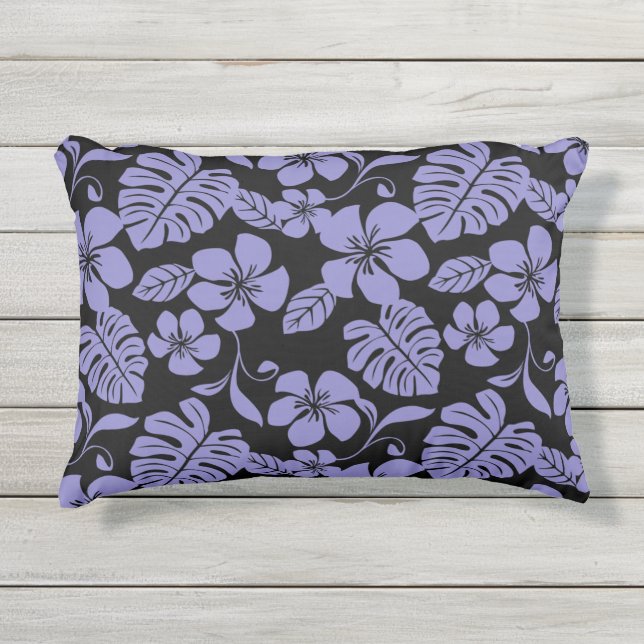 COUSSIN D'EXTÉRIEUR BIKINI ROSE (NOIR/LAVEUR) (Devant)