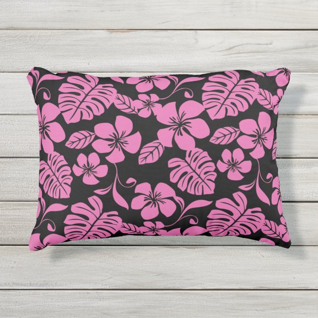 COUSSIN D'EXTÉRIEUR BIKINI ROSE (NOIR/ROSE) (Devant)