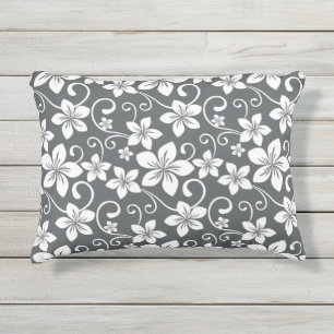 COUSSIN D'EXTÉRIEUR BLEU HAWAII (EAU DOUCE)