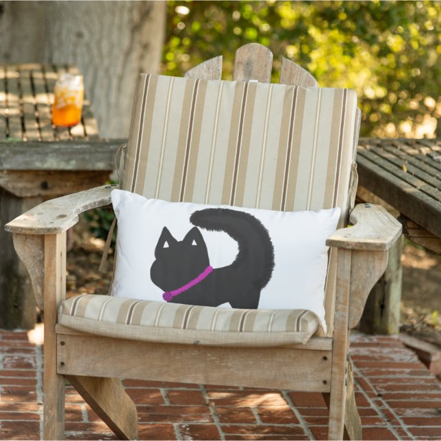 Coussin D'extérieur Chat diva avec éclat (Chaise)