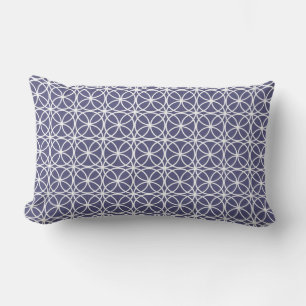 Coussin D'extérieur Chic Marine Cercle bleu Motif géométrique extérieu