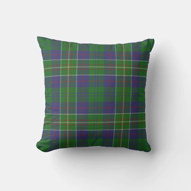 Coussin D'extérieur Clan Hunter Tartan (Recto)