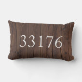 Coussin D'extérieur Code Postal Mariés de la Ferme Extérieur (Verso)