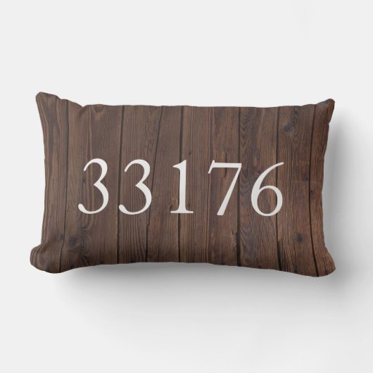 Coussin D'extérieur Code Postal Mariés de la Ferme Extérieur (Recto)