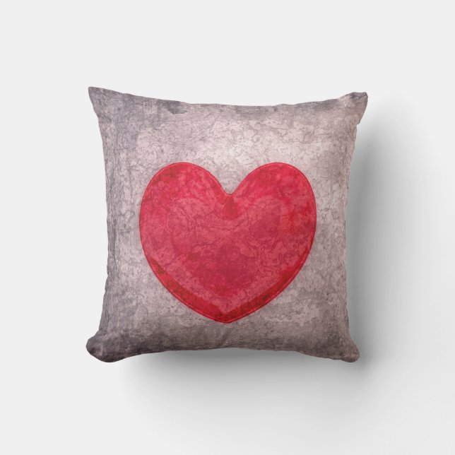 Coussin D'extérieur Coeur chaulé (Recto)
