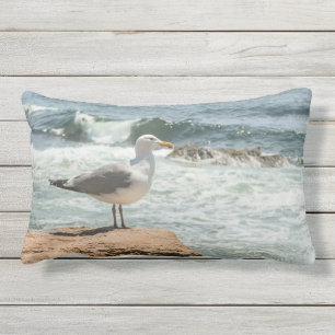 Coussin D'extérieur Côte du Maine Acadie Océane Mouette