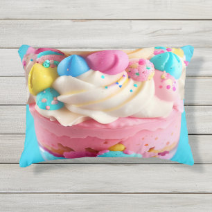 Coussin D'extérieur Crème glacée Un