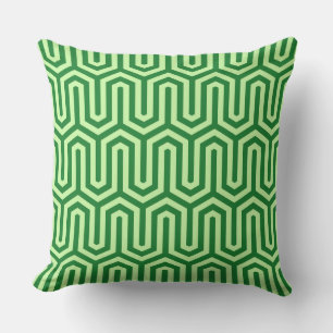 Coussin D'extérieur Déco motif égyptien - Jade vert
